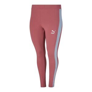 PUMA Plus Size Iconic T7 Leggings Mauvewood 1X